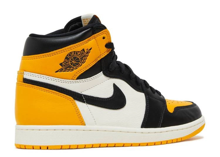 1 Retro High OG Yellow Toe фото