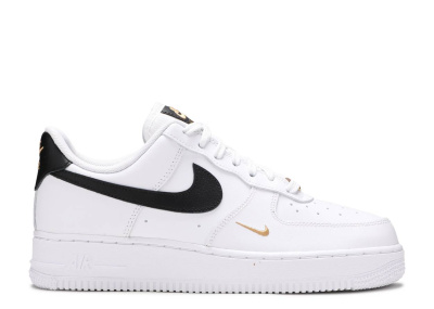 

07 Essential White Black, Air Force 1 Low