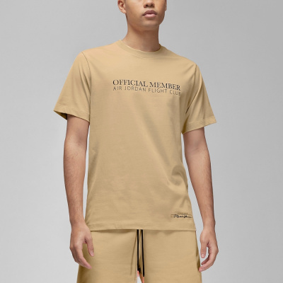 Official Member Flight Club Tee Beige