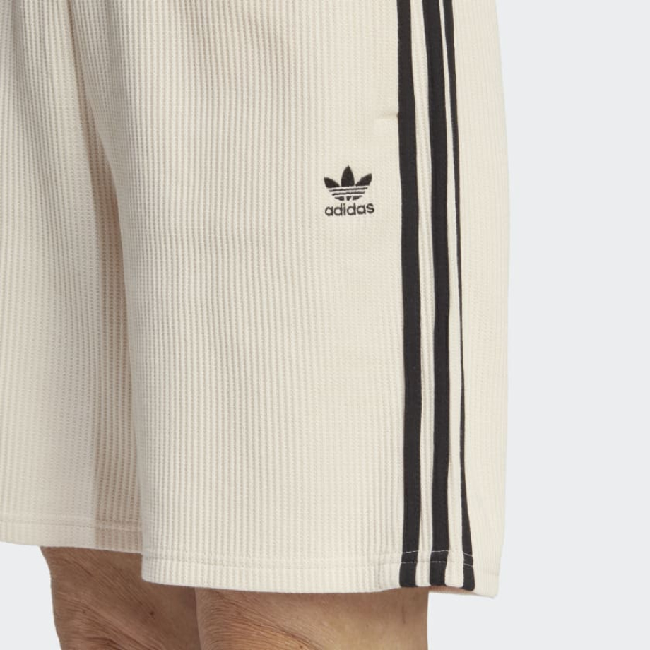 Adidas 3 Stripes Bermuda Shorts White IC5450 Meet Market