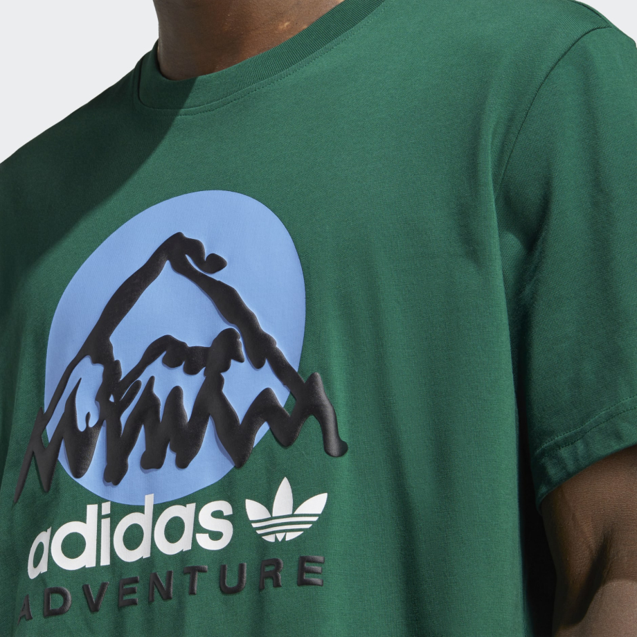 Adidas Adventure Moutain Front Tee Green IC2360 Meet Market