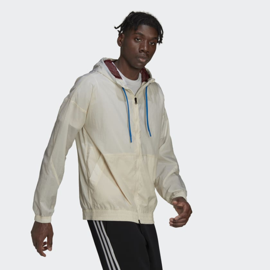 Adidas zip up wind jacket hotsell