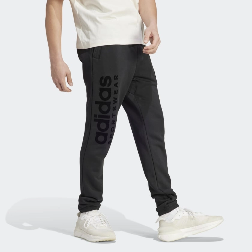 Adidas Lounge Fleece Joggers Dark Grey IA9367 Meet Market