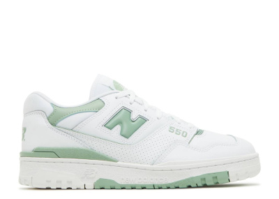 

White Mint Green, New Balance 550 White Mint Green