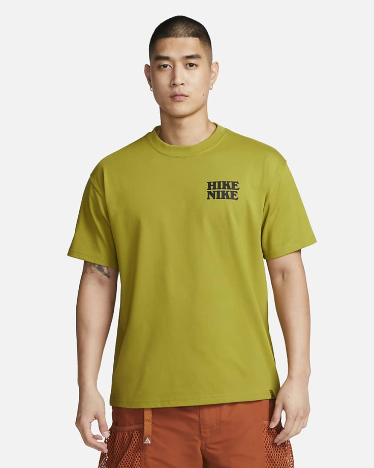 Green shop nike tee