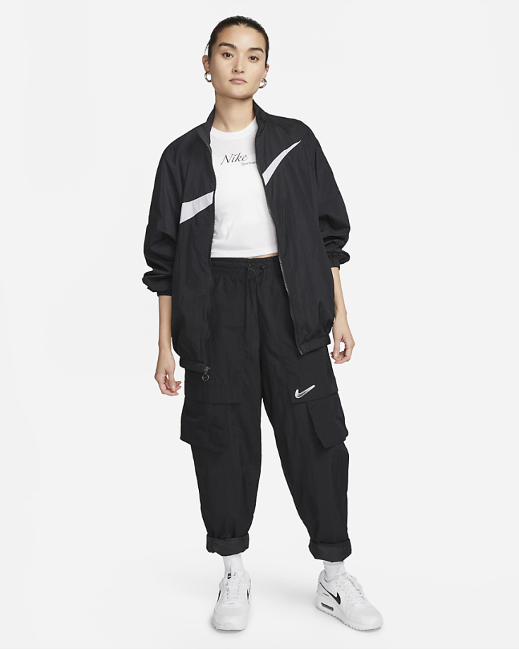 Nike Zip Woven Tracksuit Jacket Black DX5865010 Meet Market