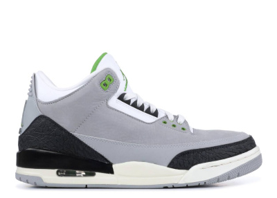 

Chlorophyll, Серый, Air Jordan 3