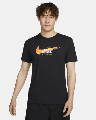 

Running Tee Black, Чёрный
