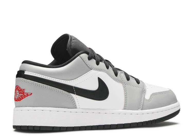 Air Jordan 1 Low GS Light Smoke Grey фото