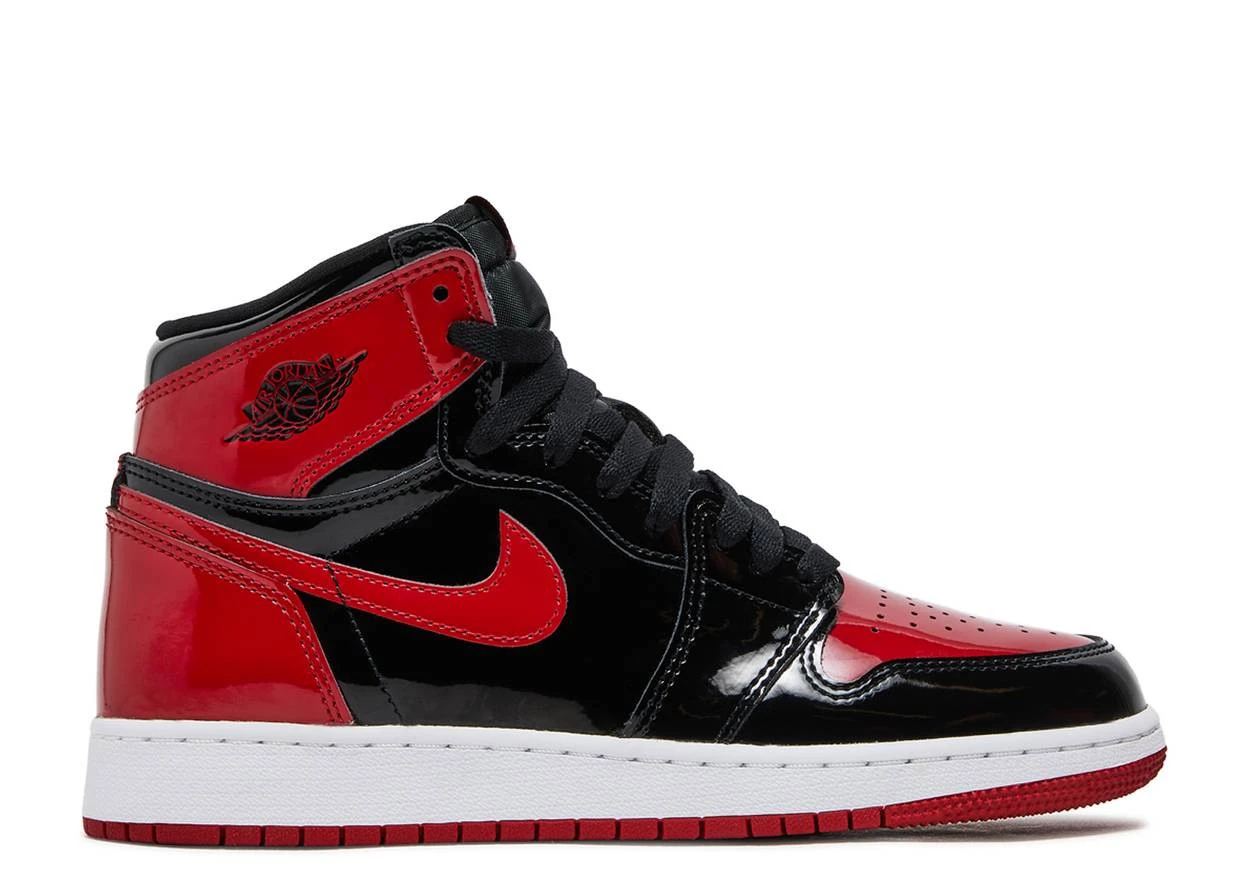 1 Retro High OG GS Patent Bred фото