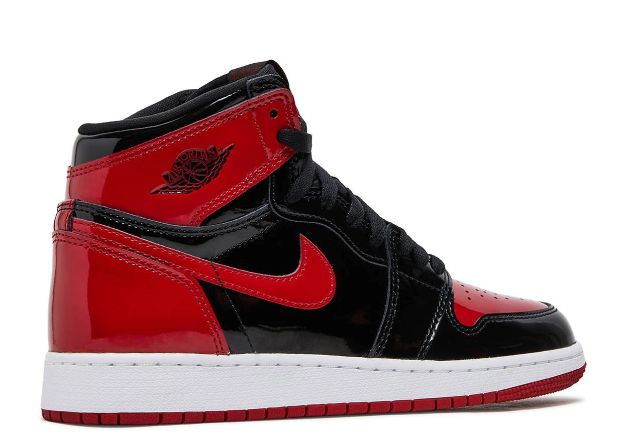 1 Retro High OG GS Patent Bred фото