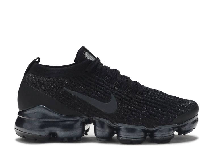 Nike air vapormax flyknit 3 - men's black/black/volt multicolor pack best sale