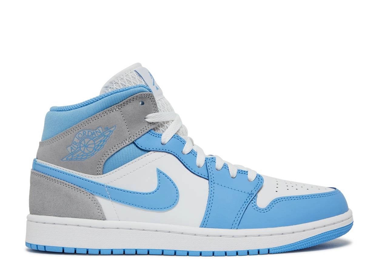 Air Jordan 1 Mid SE University Blue фото