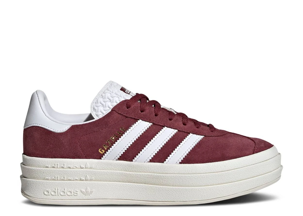 Adidas gazelle red and white sales