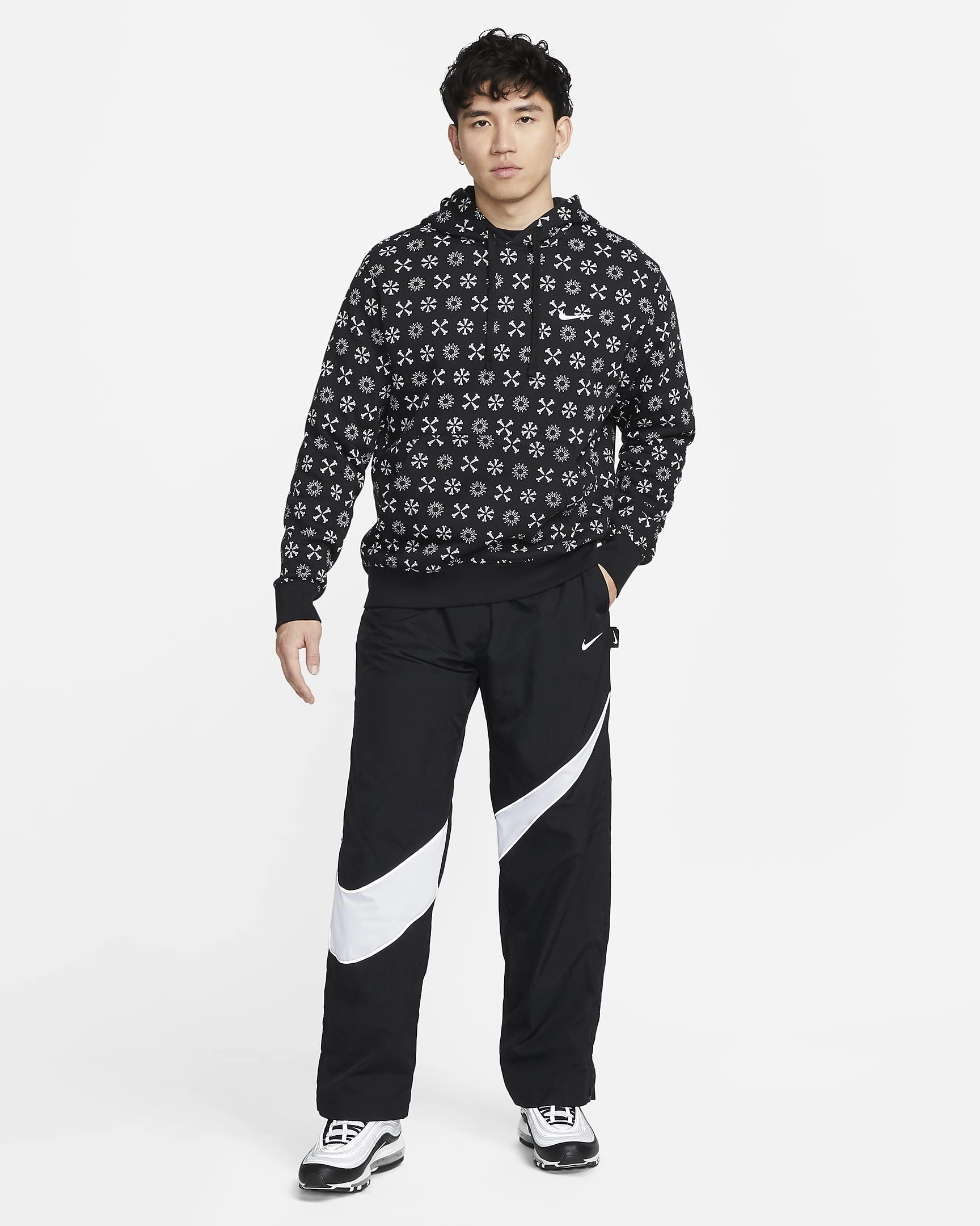 Nike Swoosh Woven Pants Black DX0595010 Meet Market