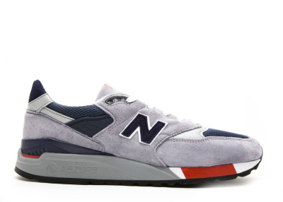 

Made In USA Grey Navy Red, Серый, 998