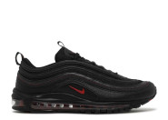 Air max 97 reflective trainer black / university red hotsell