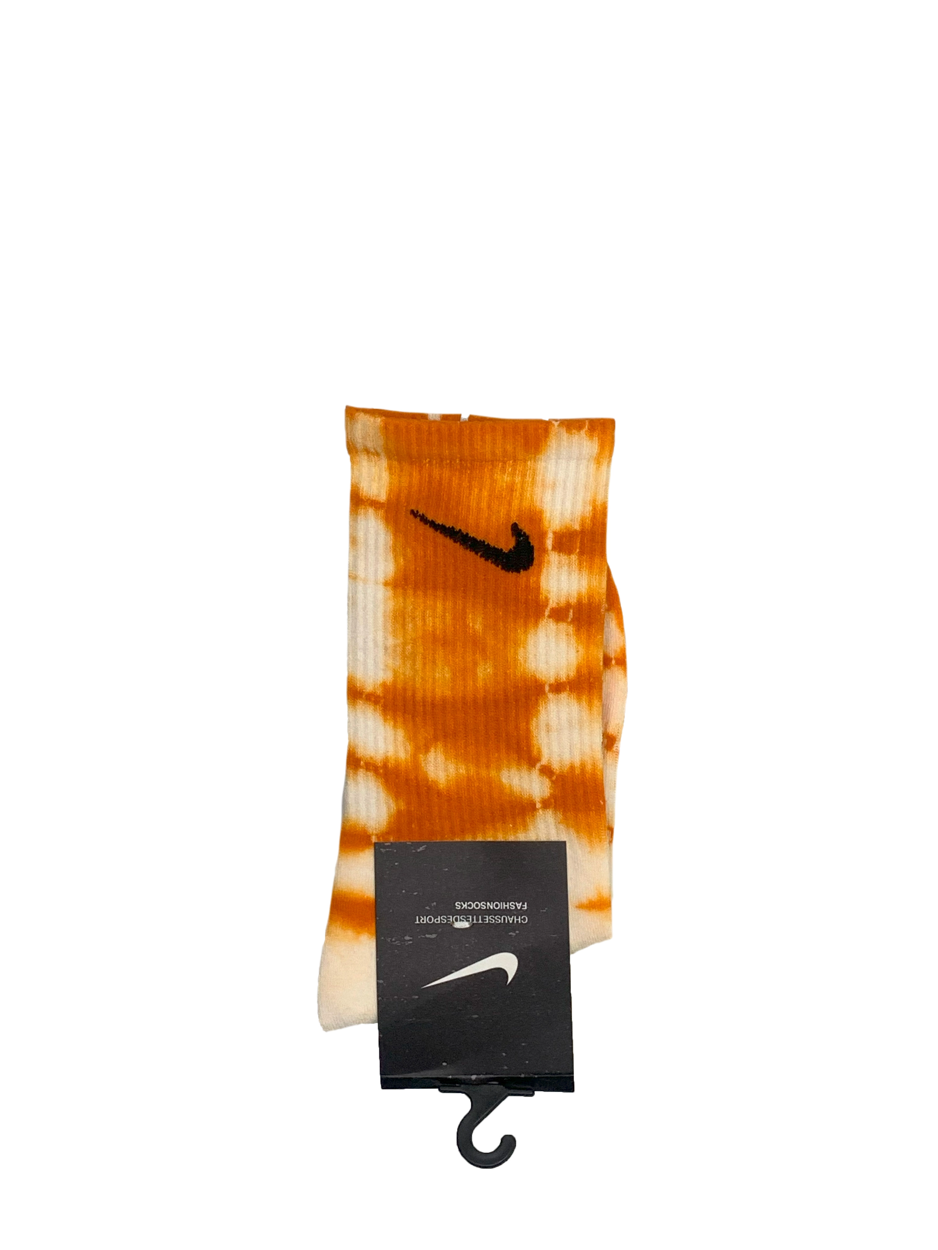 Tie Dye Socks Dark Orange