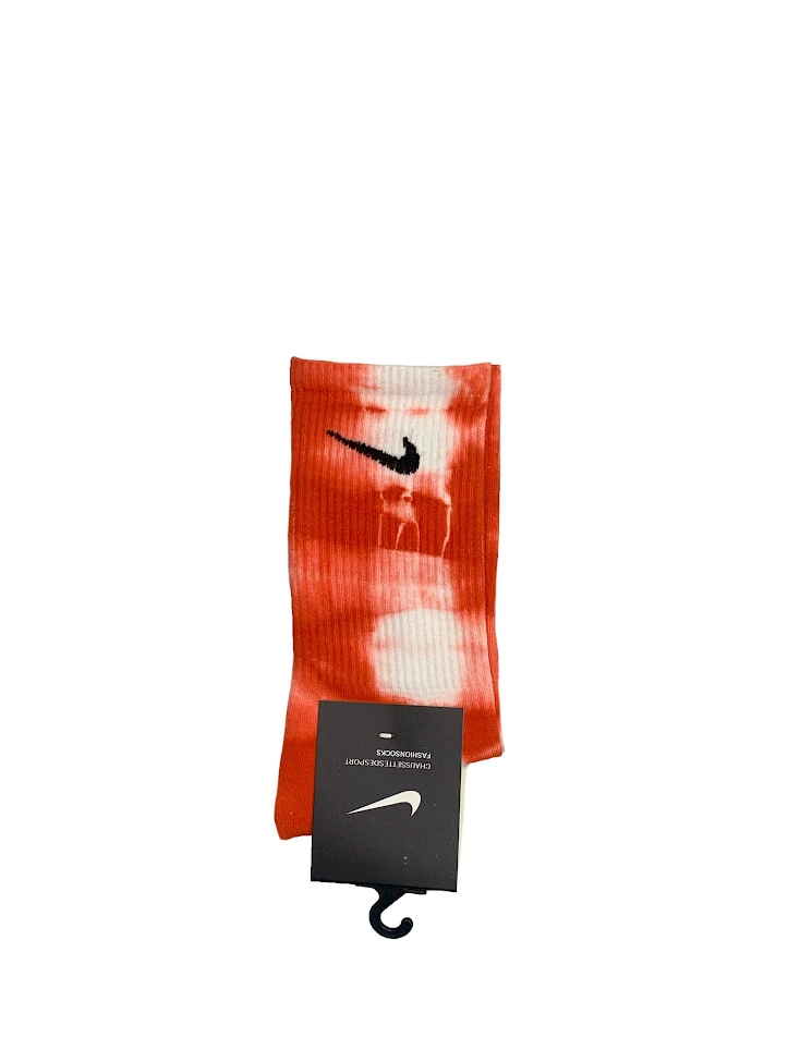 Tie Dye Socks Light Red