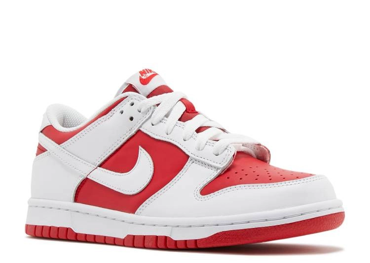 Dunk Low GS Championship Red фото