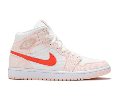 

SE Corduroy, Розовый, Air Jordan 1 Mid