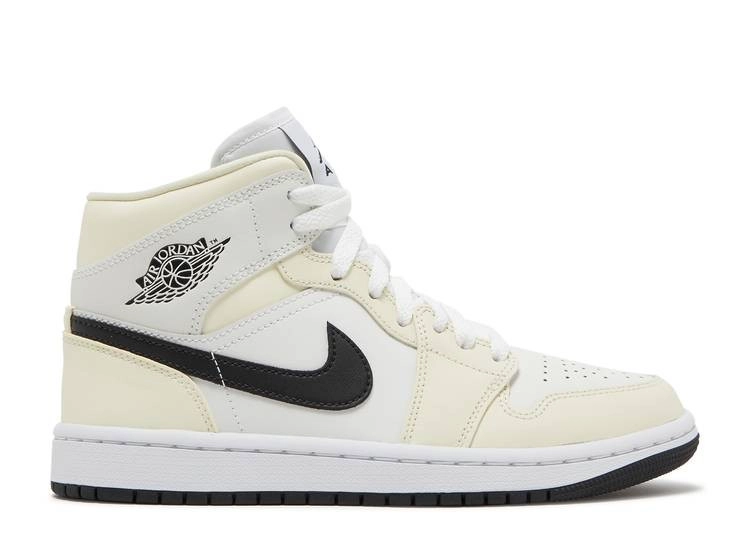 Air Jordan 1 Mid Coconut Milk фото