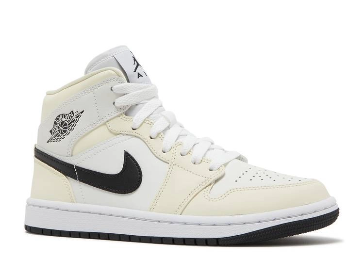 Air Jordan 1 Mid Coconut Milk фото