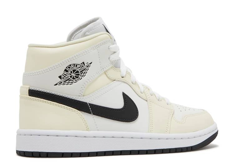 Air Jordan 1 Mid Coconut Milk фото