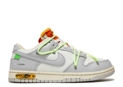 

Off White X Lot 43 Of 50, Серый, Dunk Low