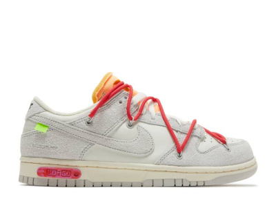 

Off White X Lot 40 Of 50, Серый, Dunk Low