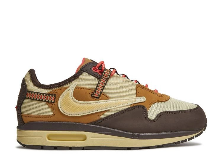 Air Max 1 Travis Scott X  Baroque Brown фото