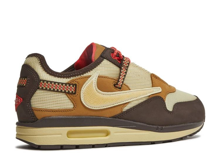 Air Max 1 Travis Scott X  Baroque Brown фото