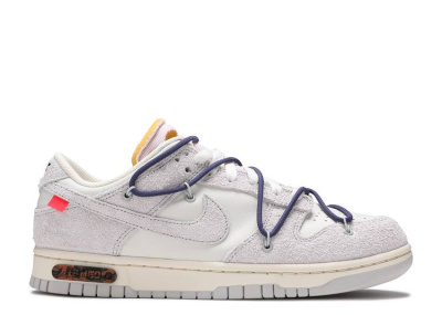

Off White X Lot 18 Of 50, Розовый, Dunk Low