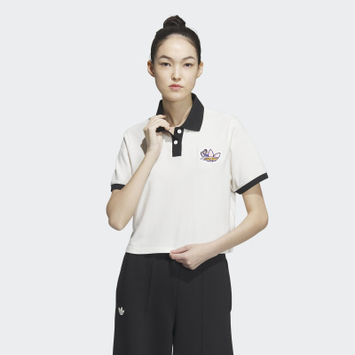 

Adicolor Polo Short Tee White, Белый