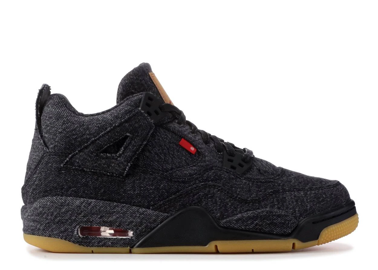 4 Retro Levis GS Black Denim фото