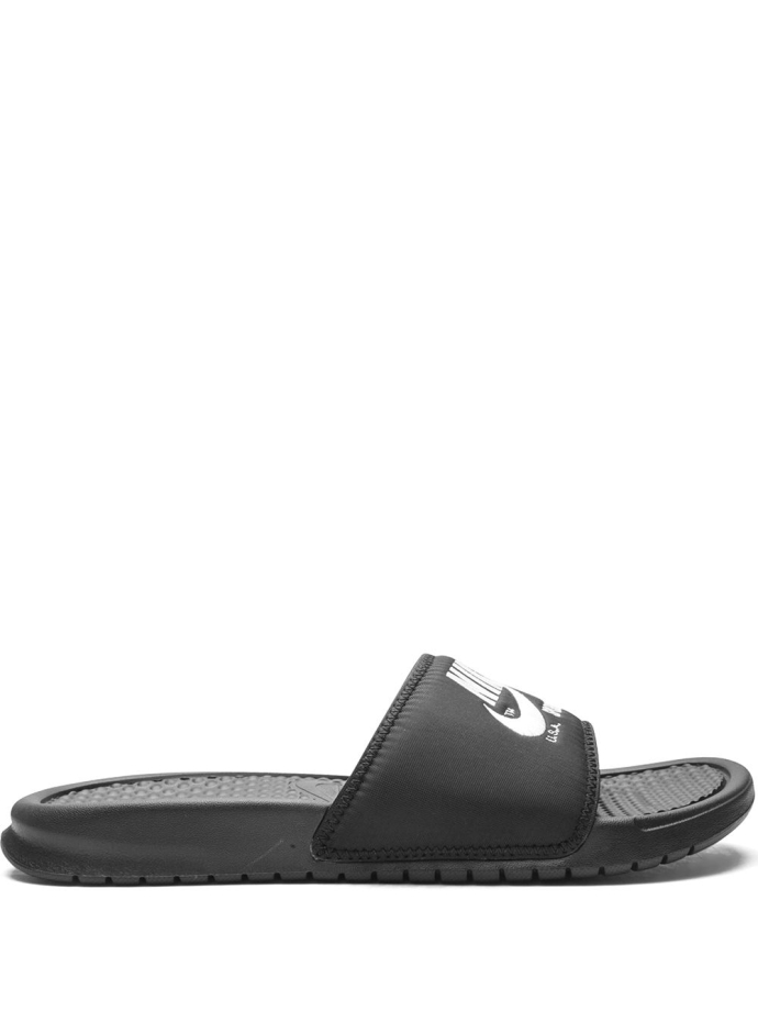 Nike benassi jdi white on sale