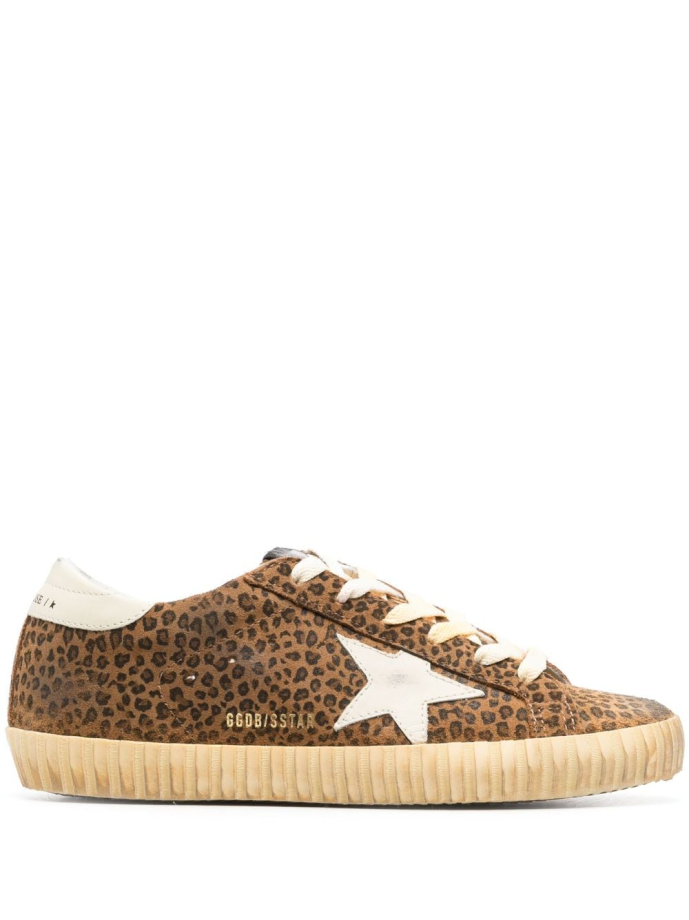 Golden Goose Super Star leopard print sneakers GWF00101F00408782149 Meet Market