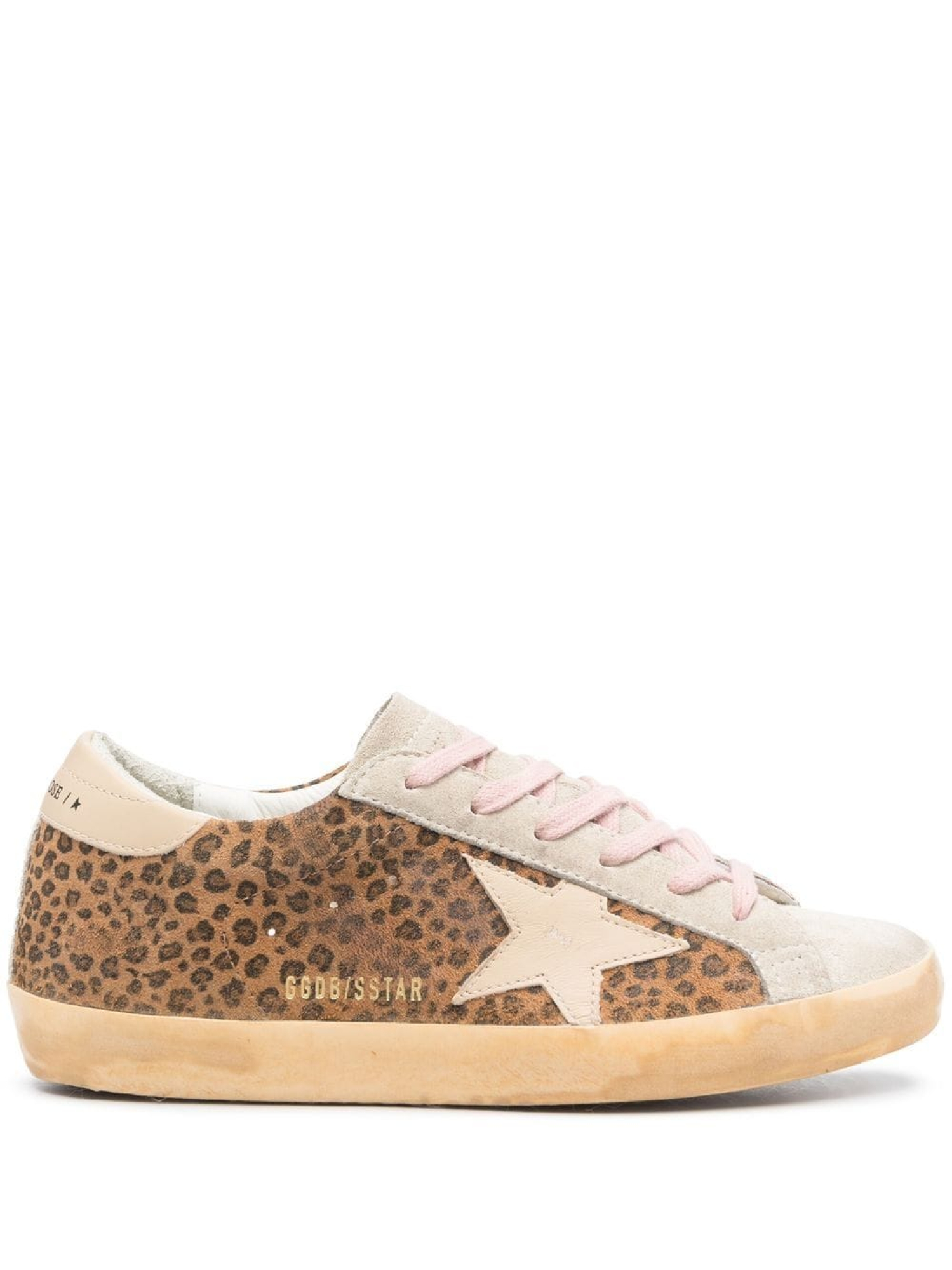 Golden goose superstar hot sale leopard