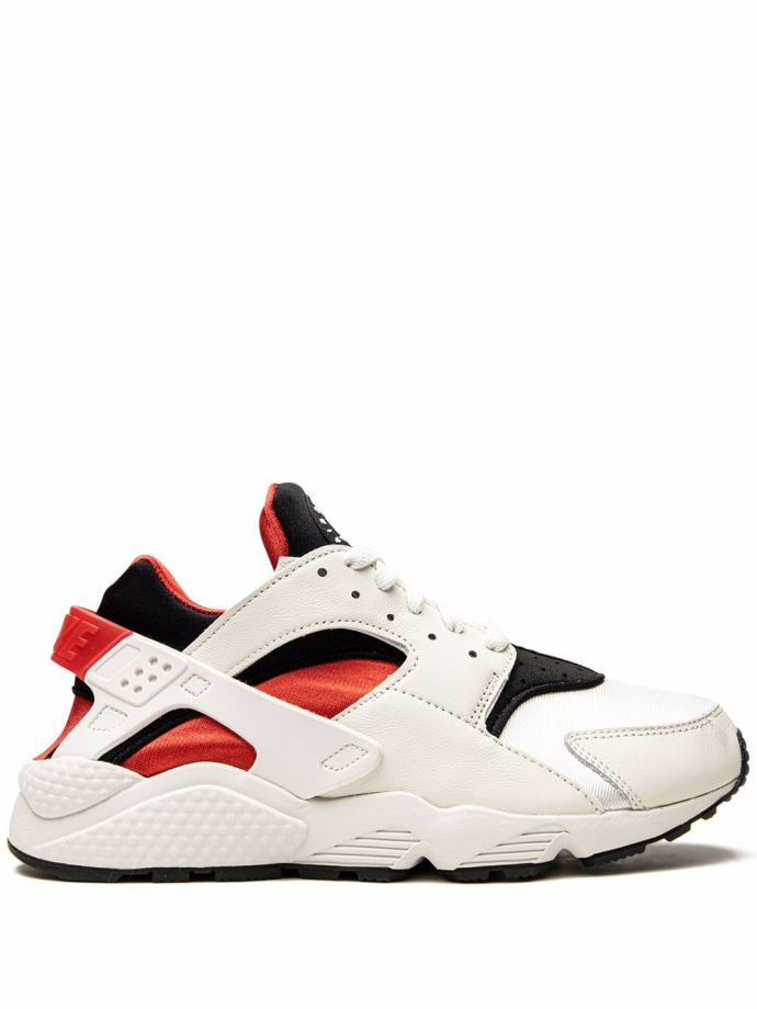 Nike huarache red black best sale