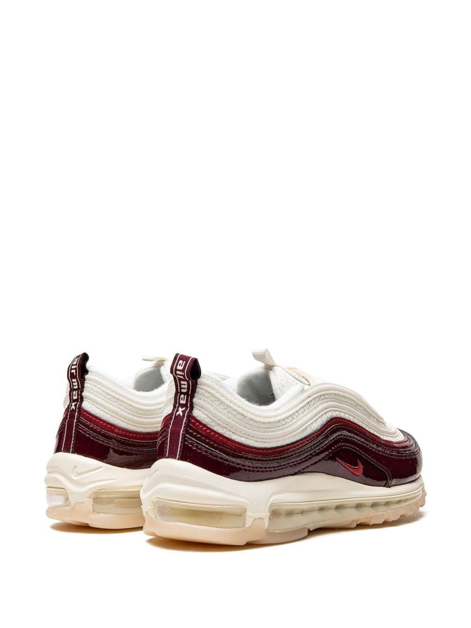 Burgundy nike 97s hotsell