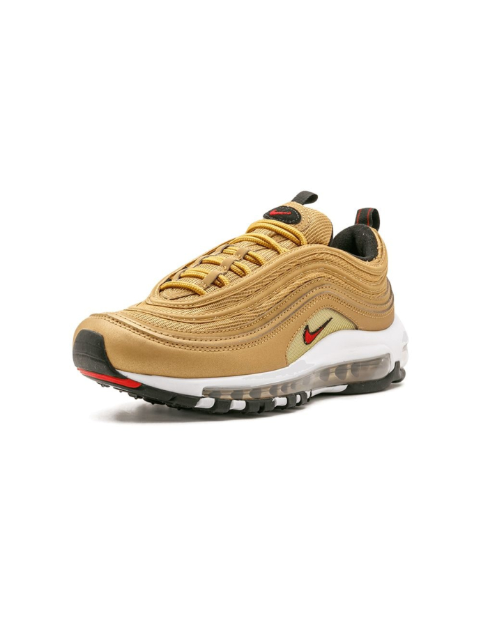 Nike Air Max 97 OG QS Metallic Gold Varsity Red sneakers 885691700 Meet Market