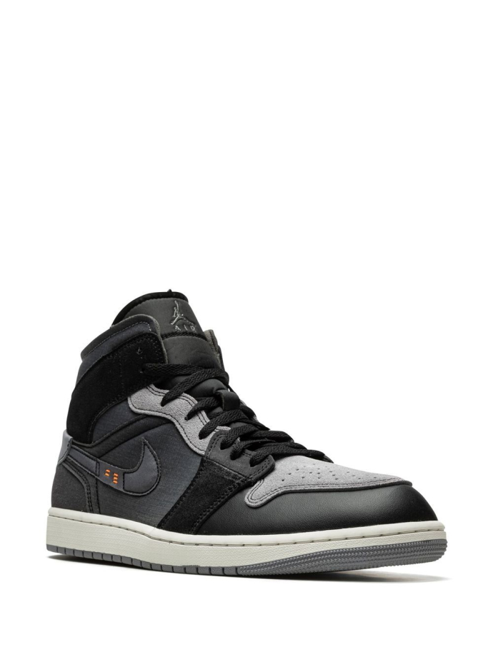 Jordan 1 mid se black grey online