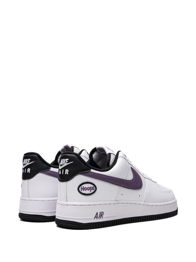 Nike air force white purple hotsell