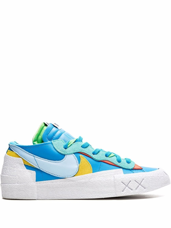 Nike X KAWS x sacai Blazer Low Blue sneakers DM7901 Meet Market