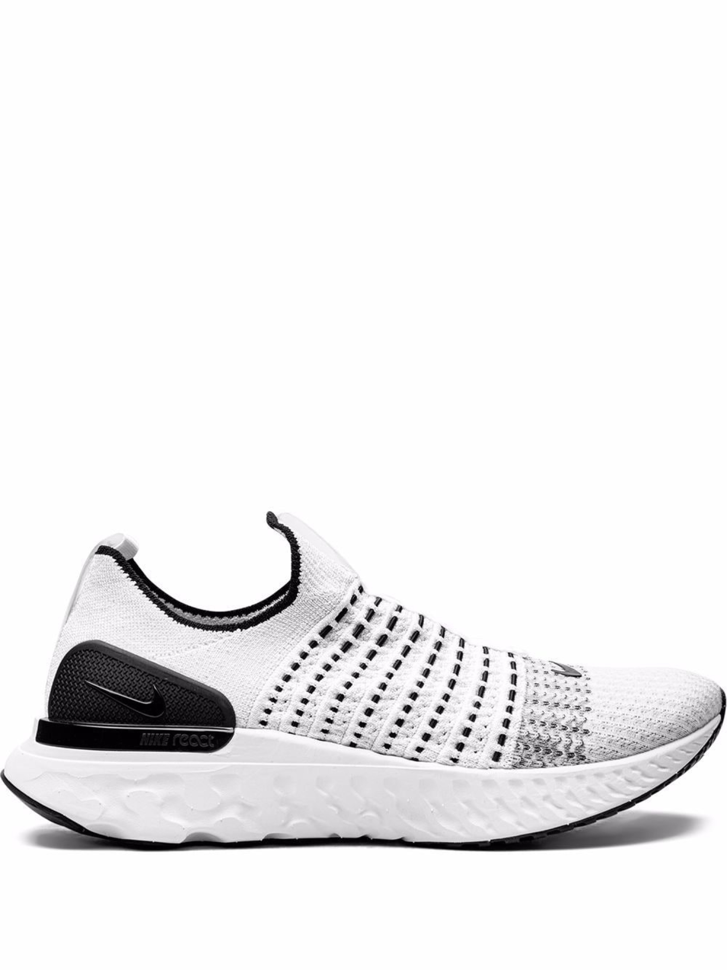 Nike React Phantom Run Flyknit White Black Pure Platinum sneakers CJ0277 Meet Market