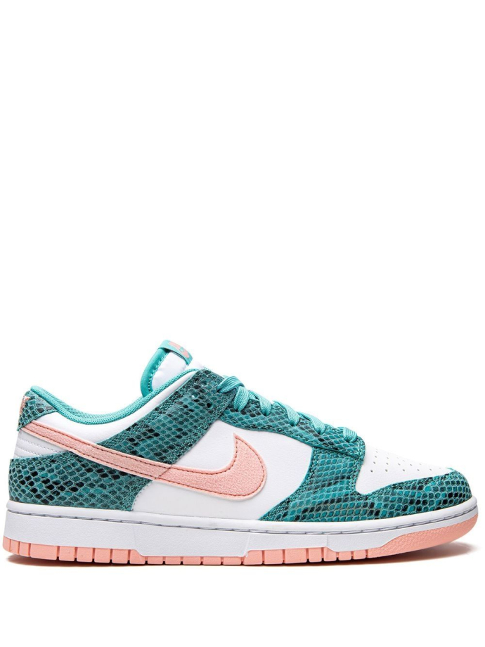 Nike Dunk Low Snakeskin Washed Teal Bleached Coral sneakers DR8577300 Meet Market