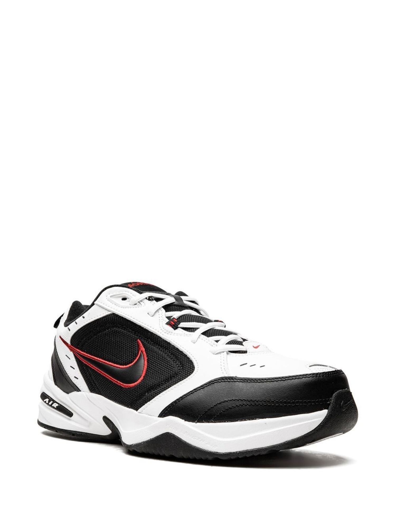 Nike Air Monarch 4 White Black Red sneakers 416355 Meet Market