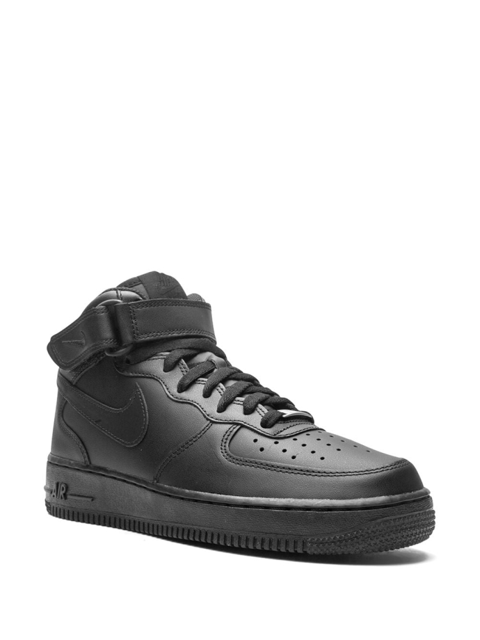 Air force 1 triple hotsell black mid