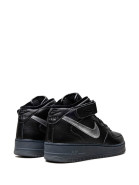 Nike Air Force 1 Mid Black Metallic Silver sneakers DX3061001 Meet Market