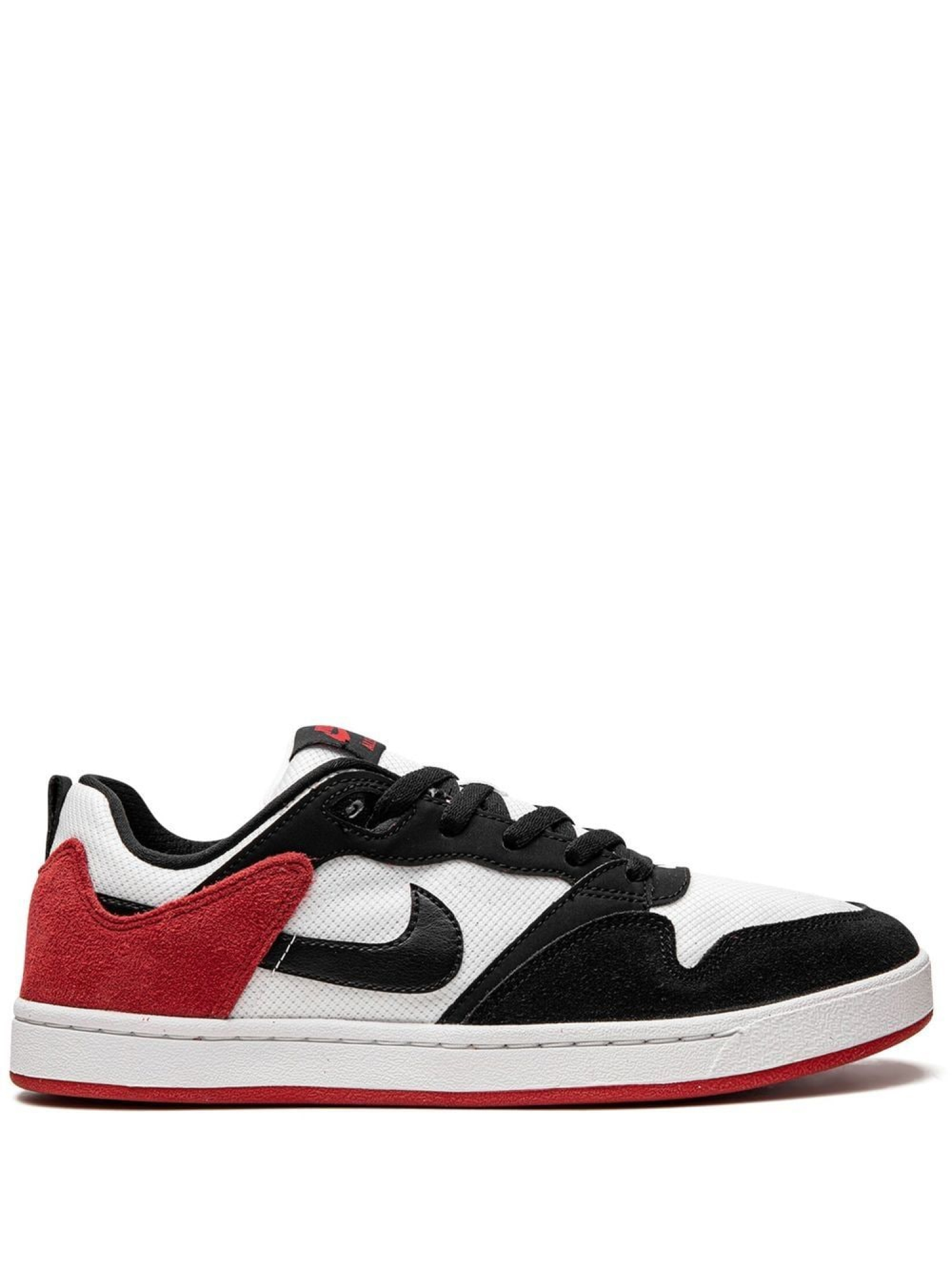 Кроссовки Nike SB Alleyoop "White/Black/University Red" Sneakers (Белые ...